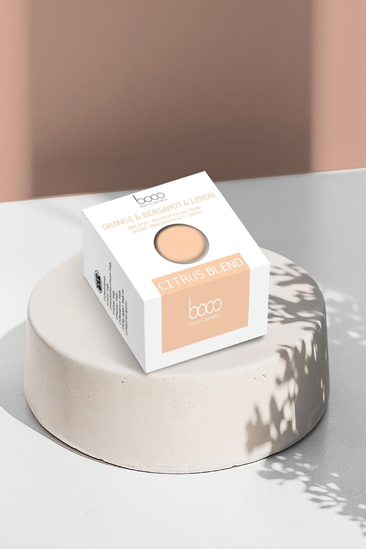 Portakal& Bergamot&Limon Citrus Blend Doğal Nemlendirici Sabun