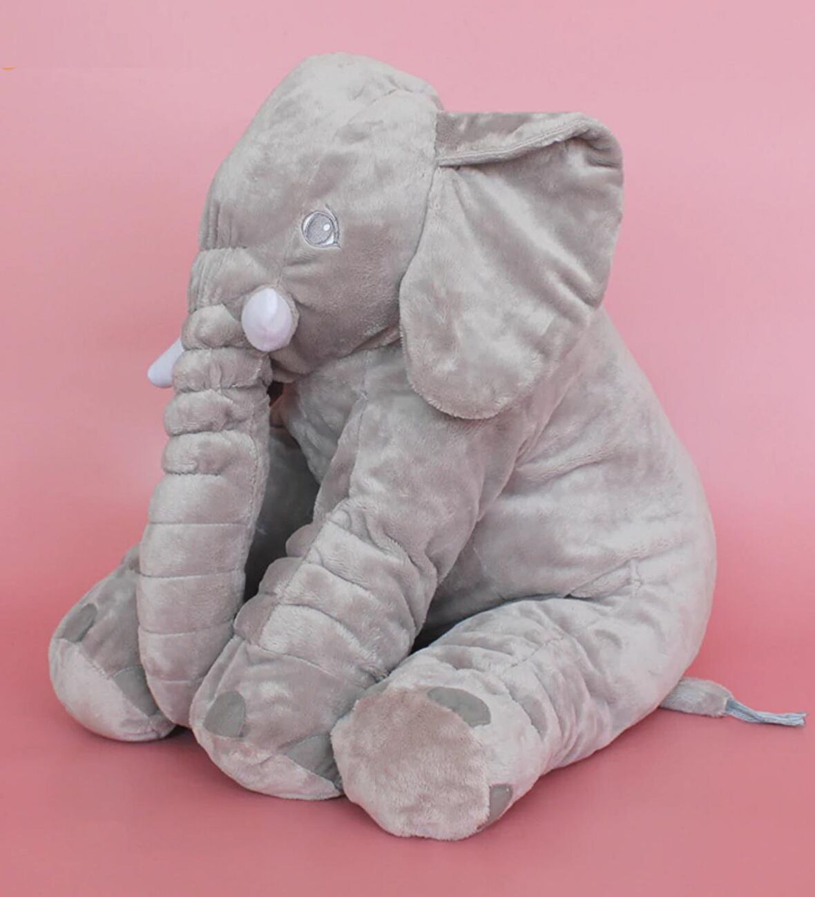 Uyku Arkadaşım Peluş Fil - Büyük Yumuşacık (75 cm)-Sevgiliye HEDİYE