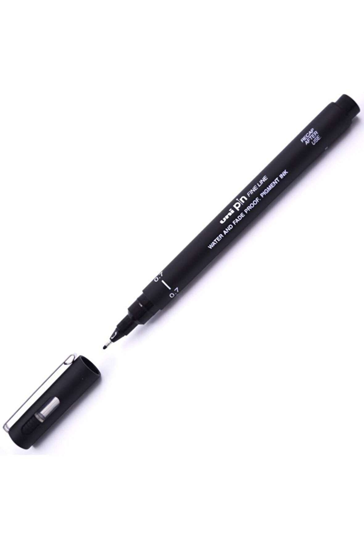 -ball Pin Fine Line Teknik Çizim Kalemi 0.7 Mm Siyah