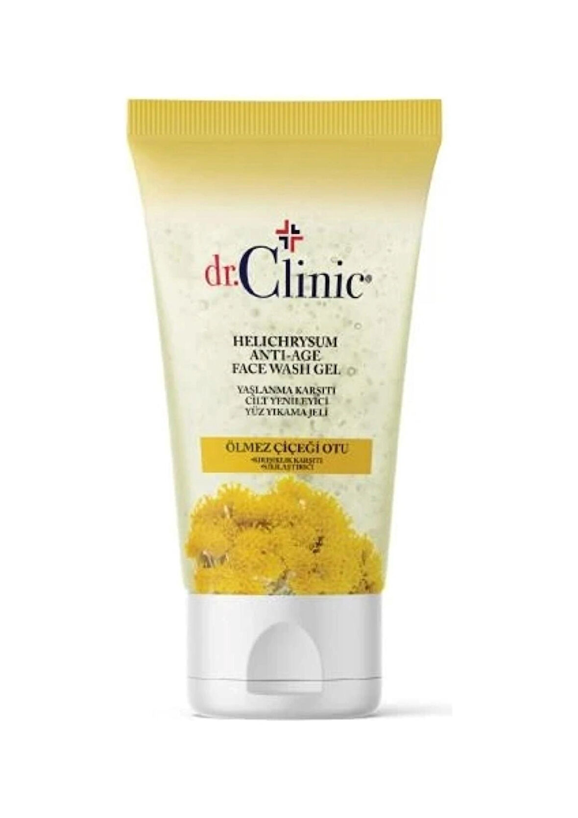 Dr. Clinic Ölmez Çiçeği Otu Helichrysum Yenileyici Yüz Yıkama Jeli 150 ml