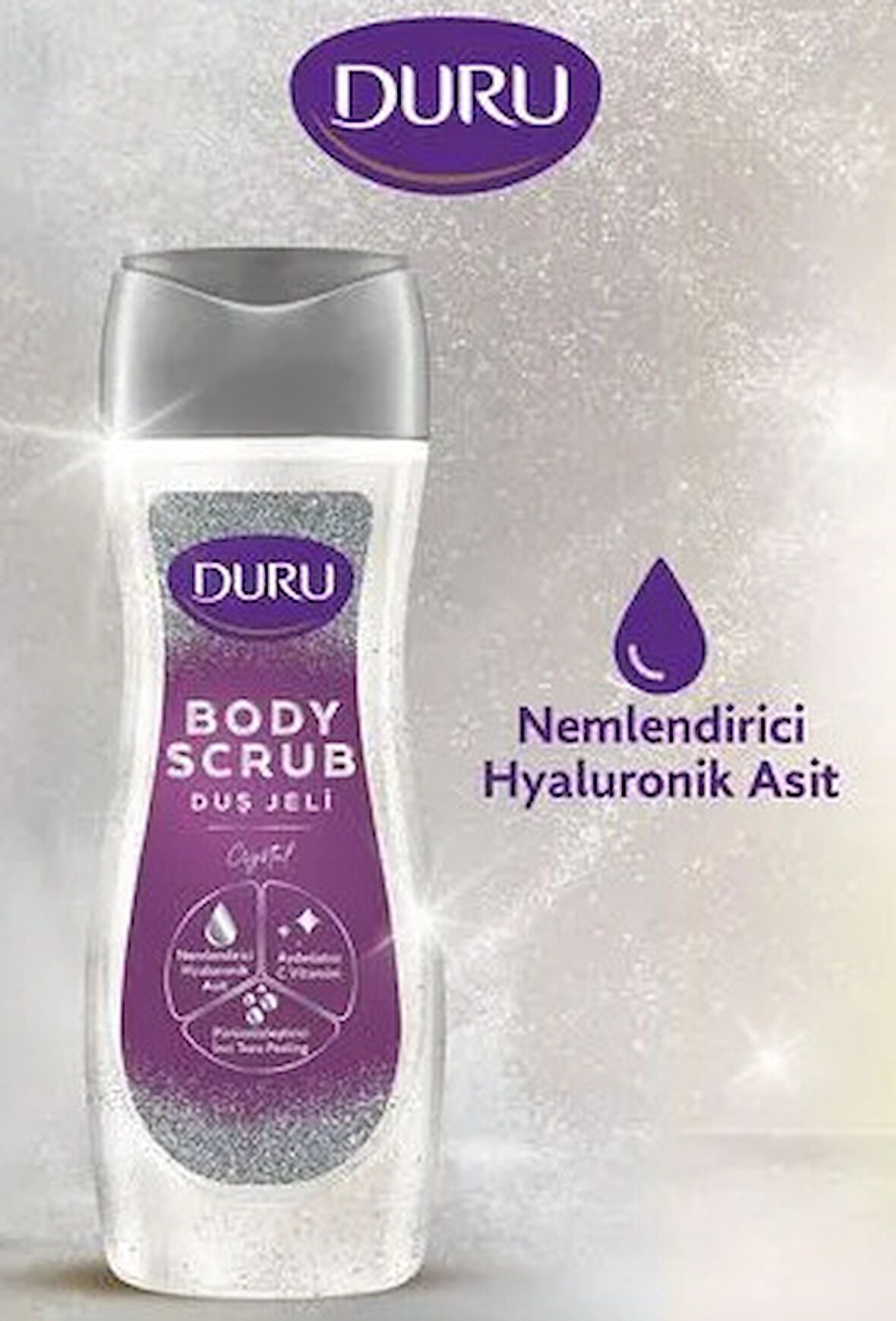 Duru duş jeli250 body scrup dj kristal 