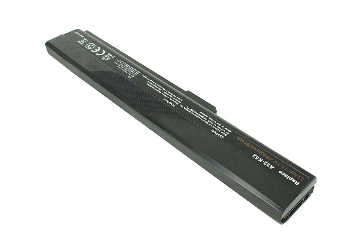 K42Jz Asus Batarya Siyah 6 Cell (2 YIL GARANTİ AYNI GÜN KARGO)