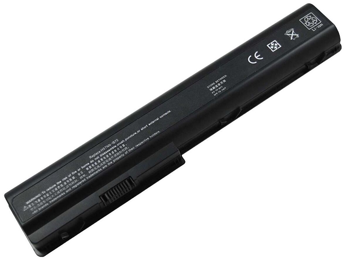 dv7-2170eg Hp Pavilion Batarya Siyah 8 Cell (2 YIL GARANTİ AYNI GÜN KARGO)