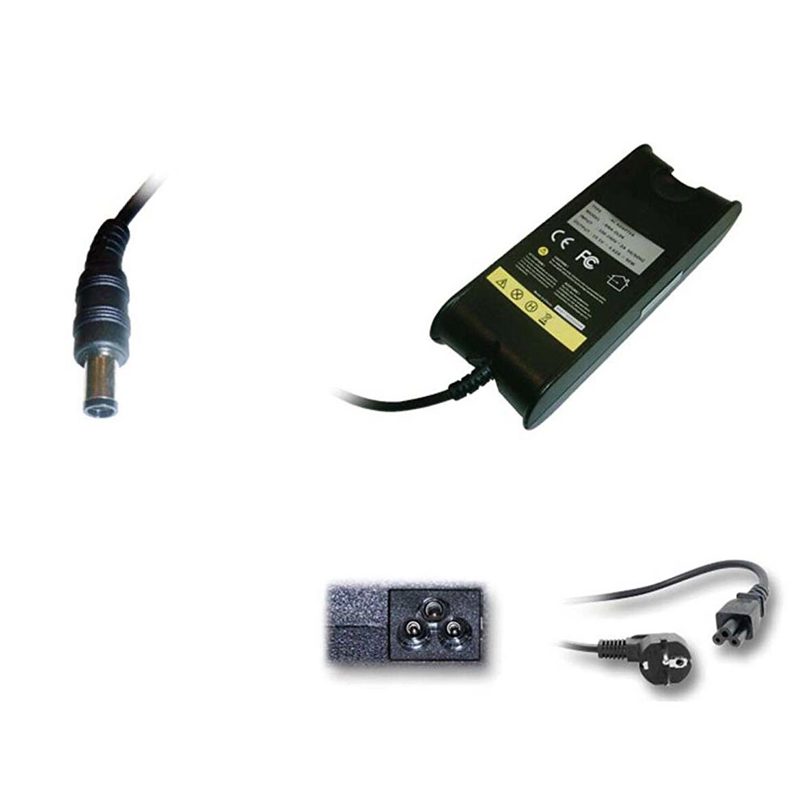 6000 Dell Inspiron Notebook Adaptör Siyah (2 YIL GARANTİ AYNI GÜN KARGO)