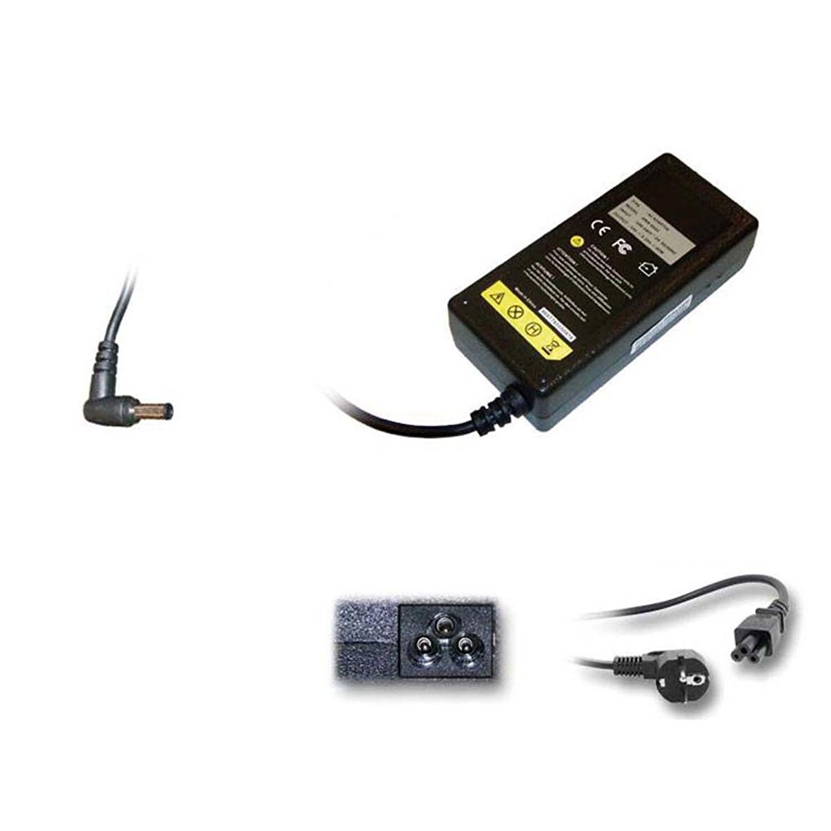 SF310 Samsung Notebook Adaptör Siyah (2 YIL GARANTİ AYNI GÜN KARGO)