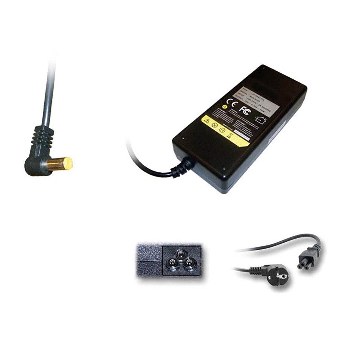 EN ML65 Packard Bell EasyNote Notebook Adaptör Siyah (2 YIL GARANTİ AYNI GÜN KARGO)