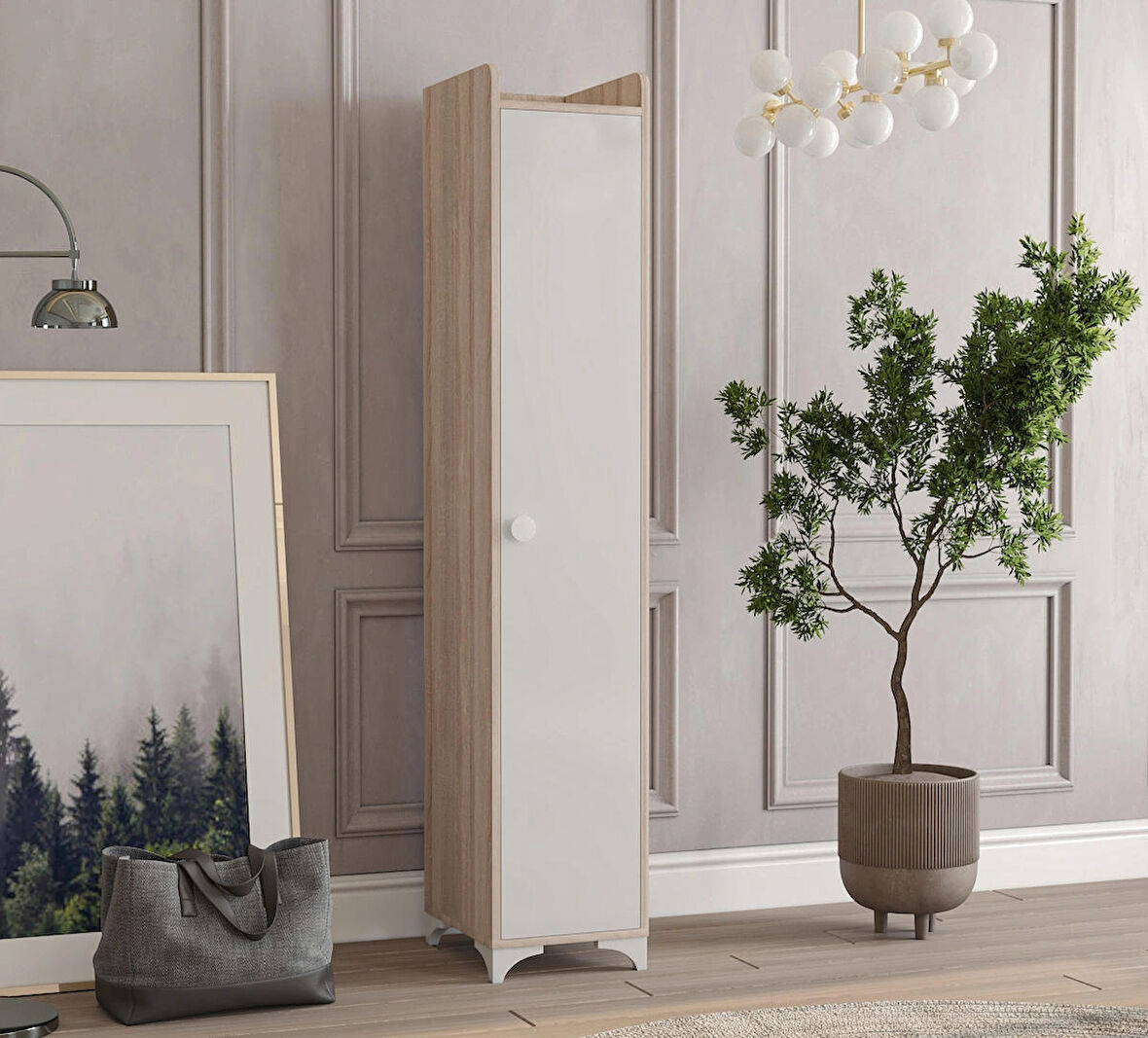 PATİKO SWİNG BDLP 047 TEK KAPILI ÇOK AMAÇLI DOLAP