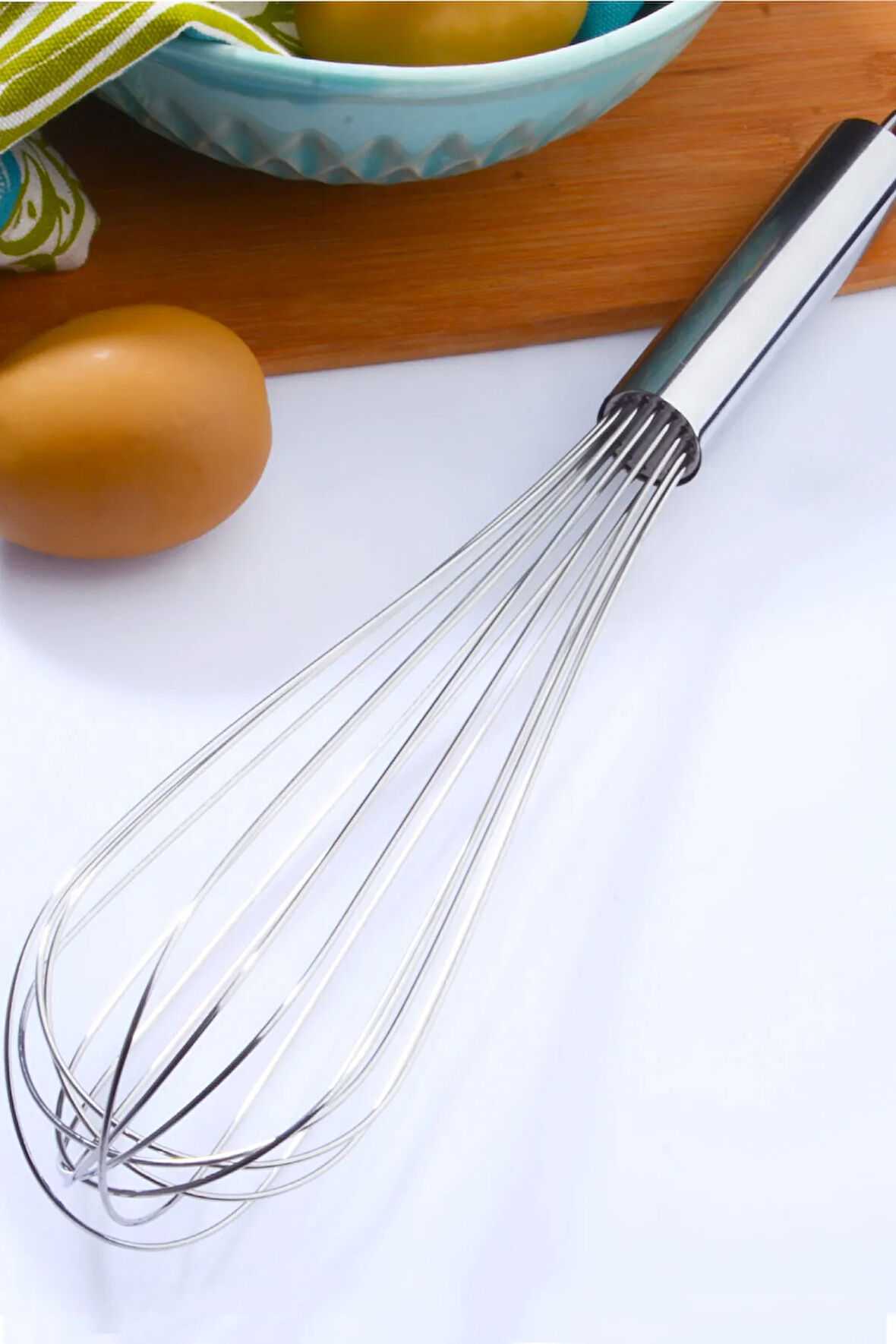 Metal Paslanmaz Çırpıcı 35 Cm