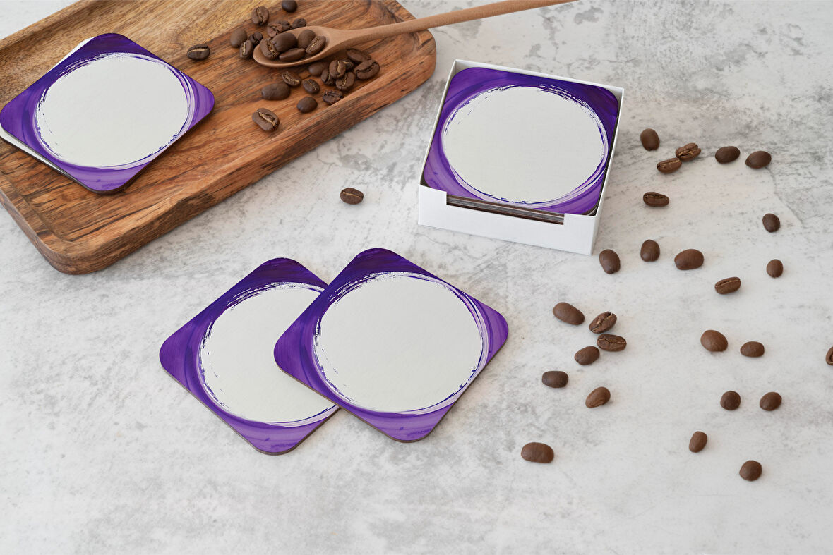 Dekoratif Bardak Altlığı Circle Design 287