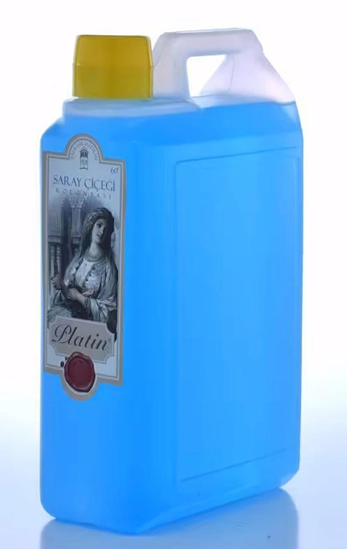 Platin Saray Çiçeği 60 Derece Pet Bidon 900 ml Kolonya