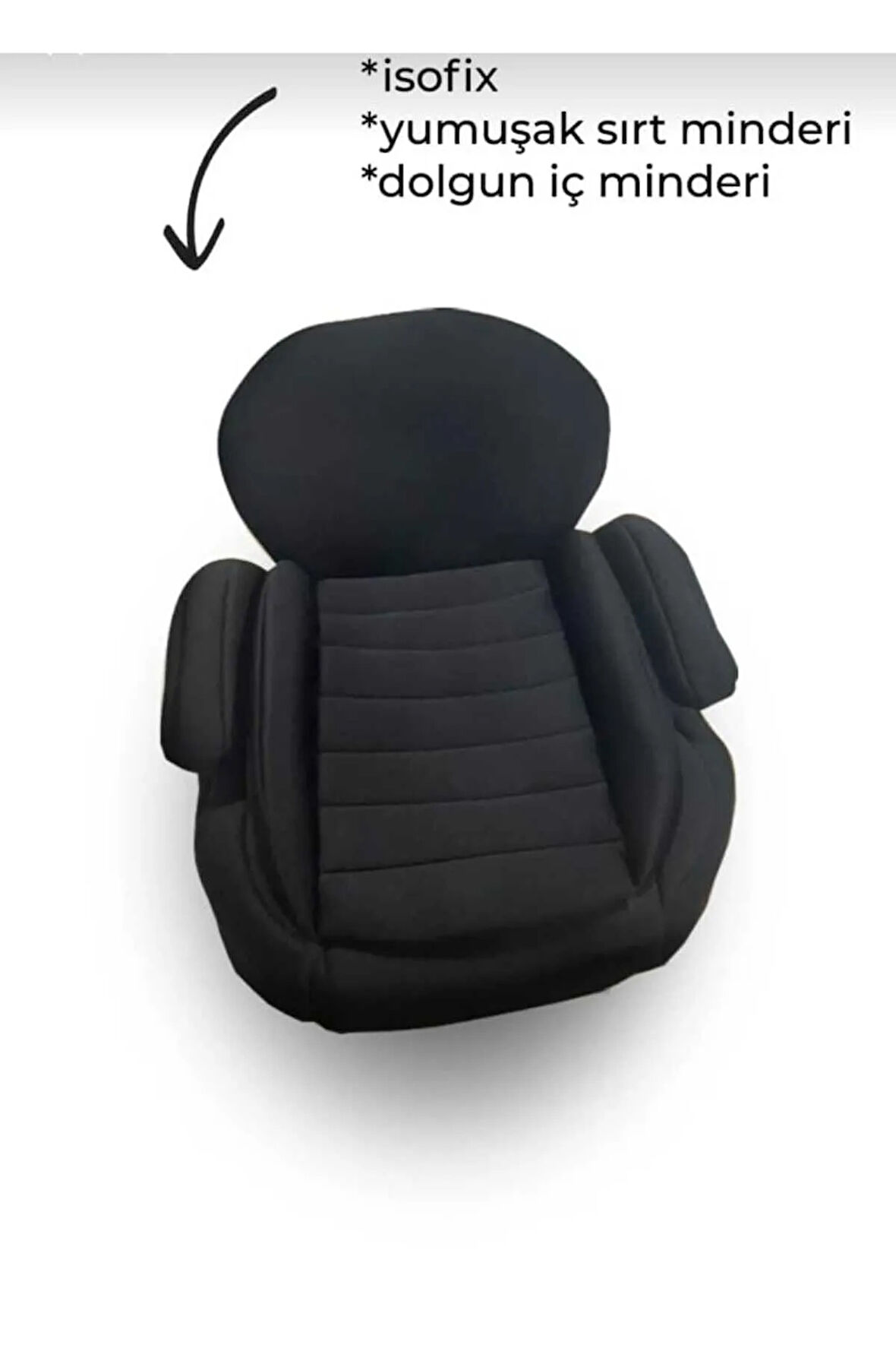 Booster Isofix'li Oto Koltuk Yükseltici