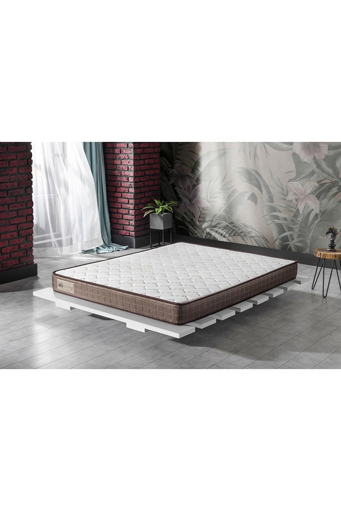 Bed01 Organic Natural Bamboo Kumaşlı Visco Yatak