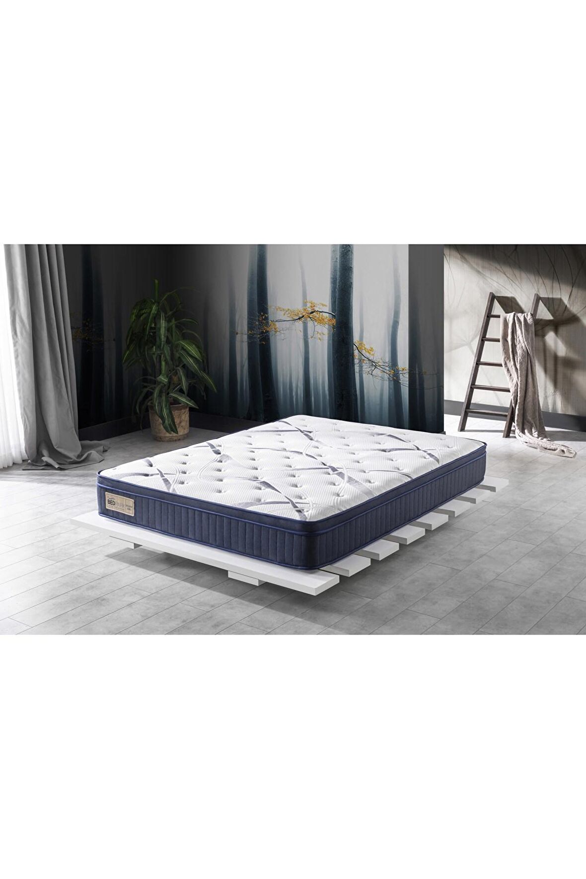 Bed10 3d Spacer Nefes Alabilen Hava Kanallı Antibakteriyel Kumaşlı Full Yaylı Ergonomik Yatak