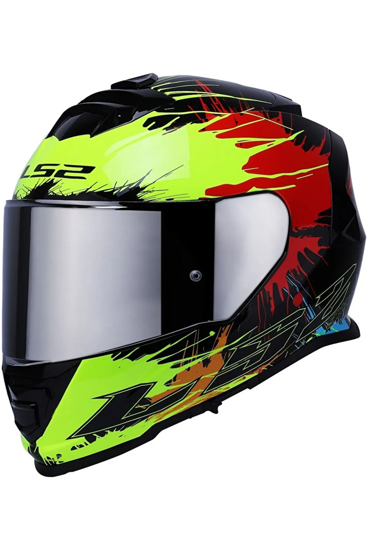 Storm 2 Drop Full Face  Motosiklet Kaskı Gri Camlı