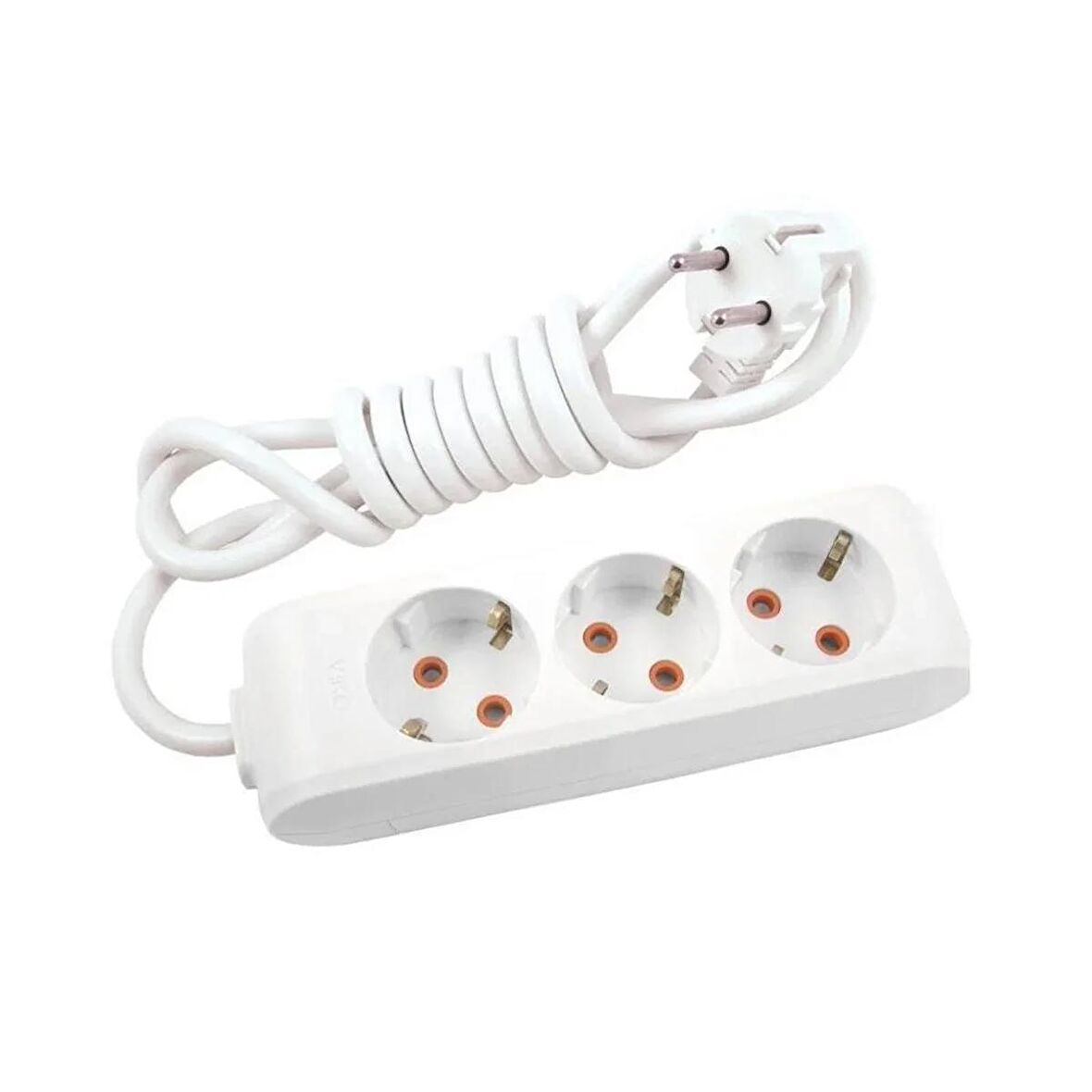 VIKO Multi-Let Üçlü Priz Çocuk Korumalı 2 Metre - Beyaz 90113302