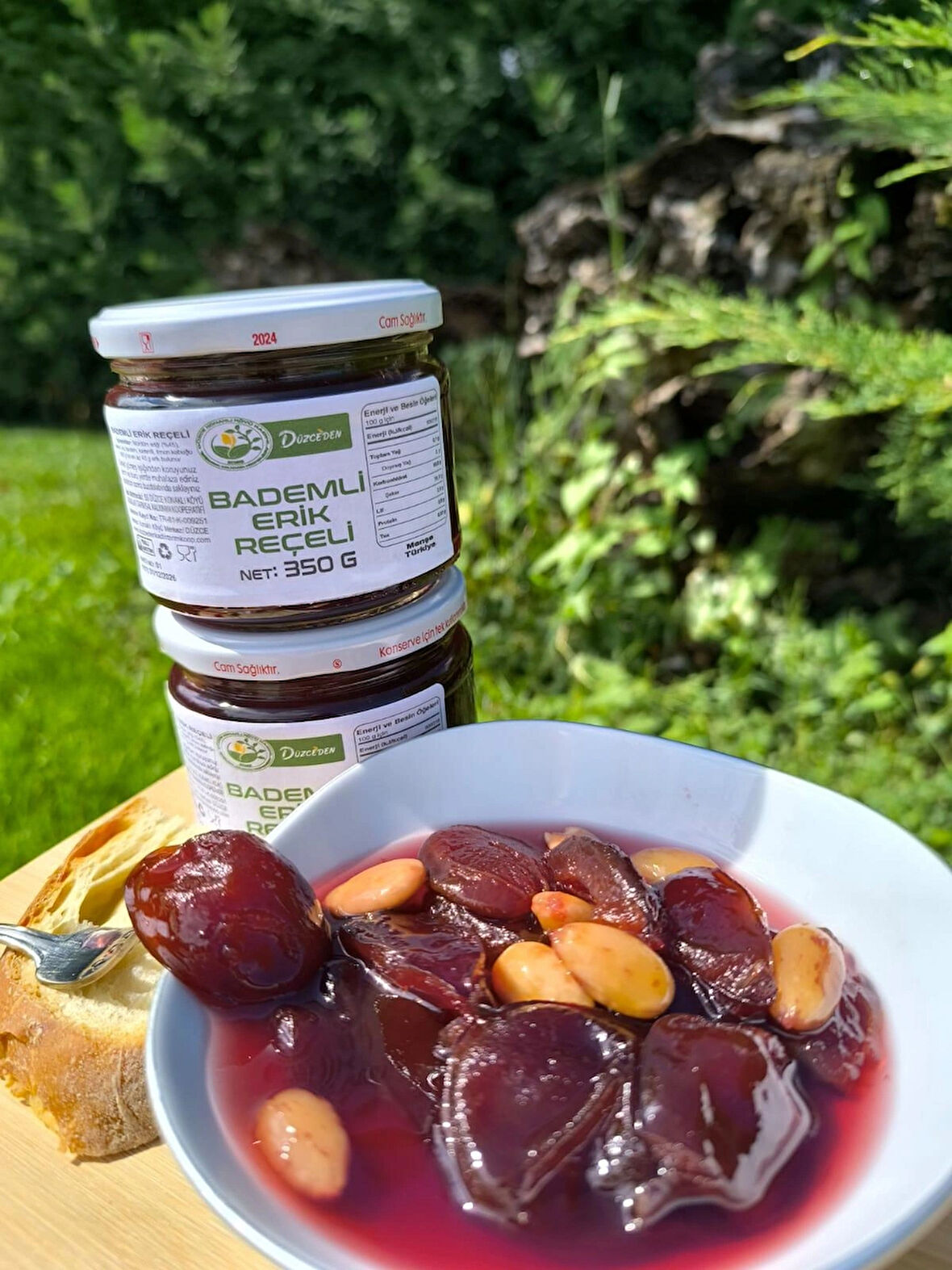 Düzce'den Bademli Erik Reçeli 350 G