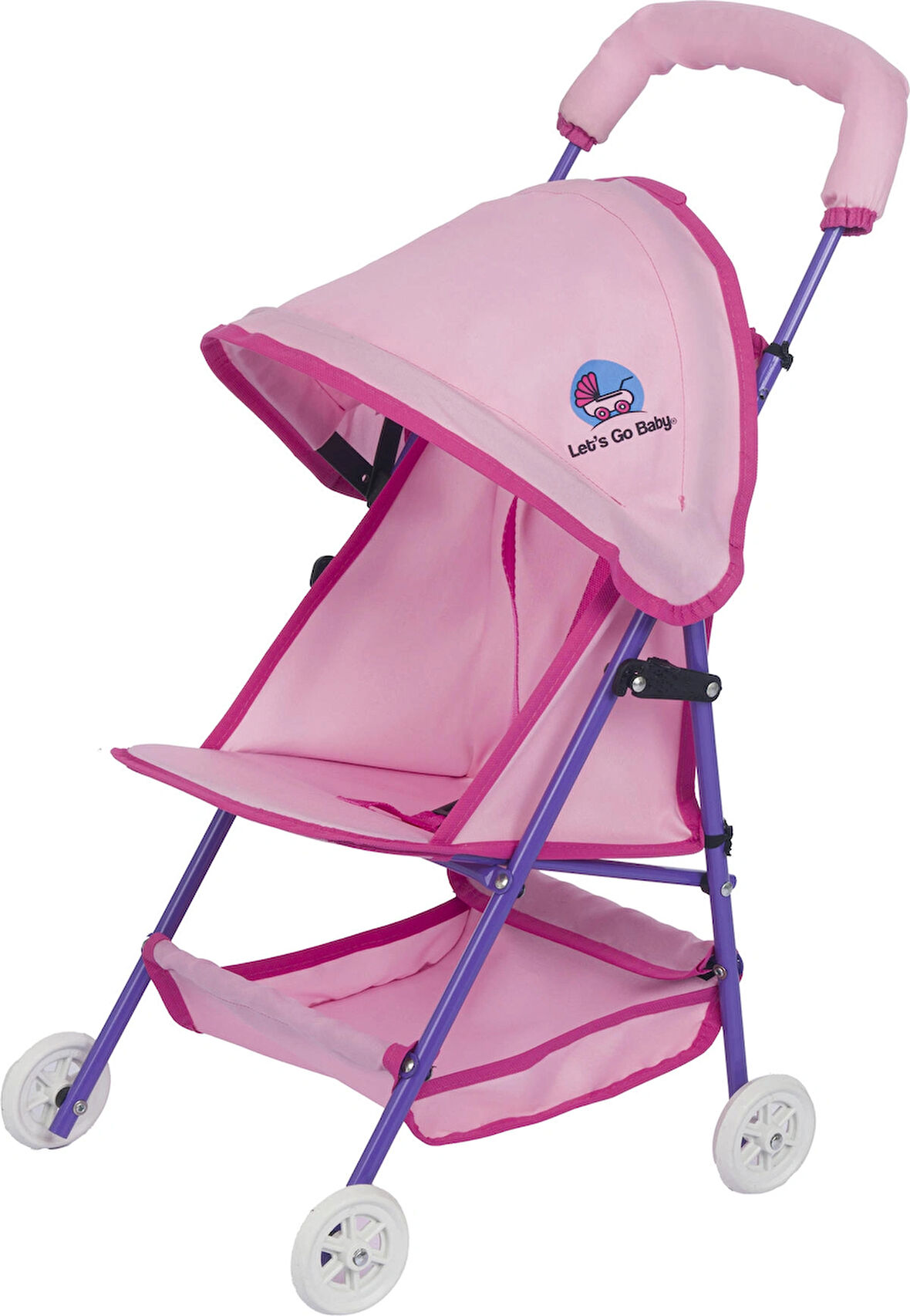 Let's Go Baby Oyuncak Metal Bebek Arabası Oyuncak Puset