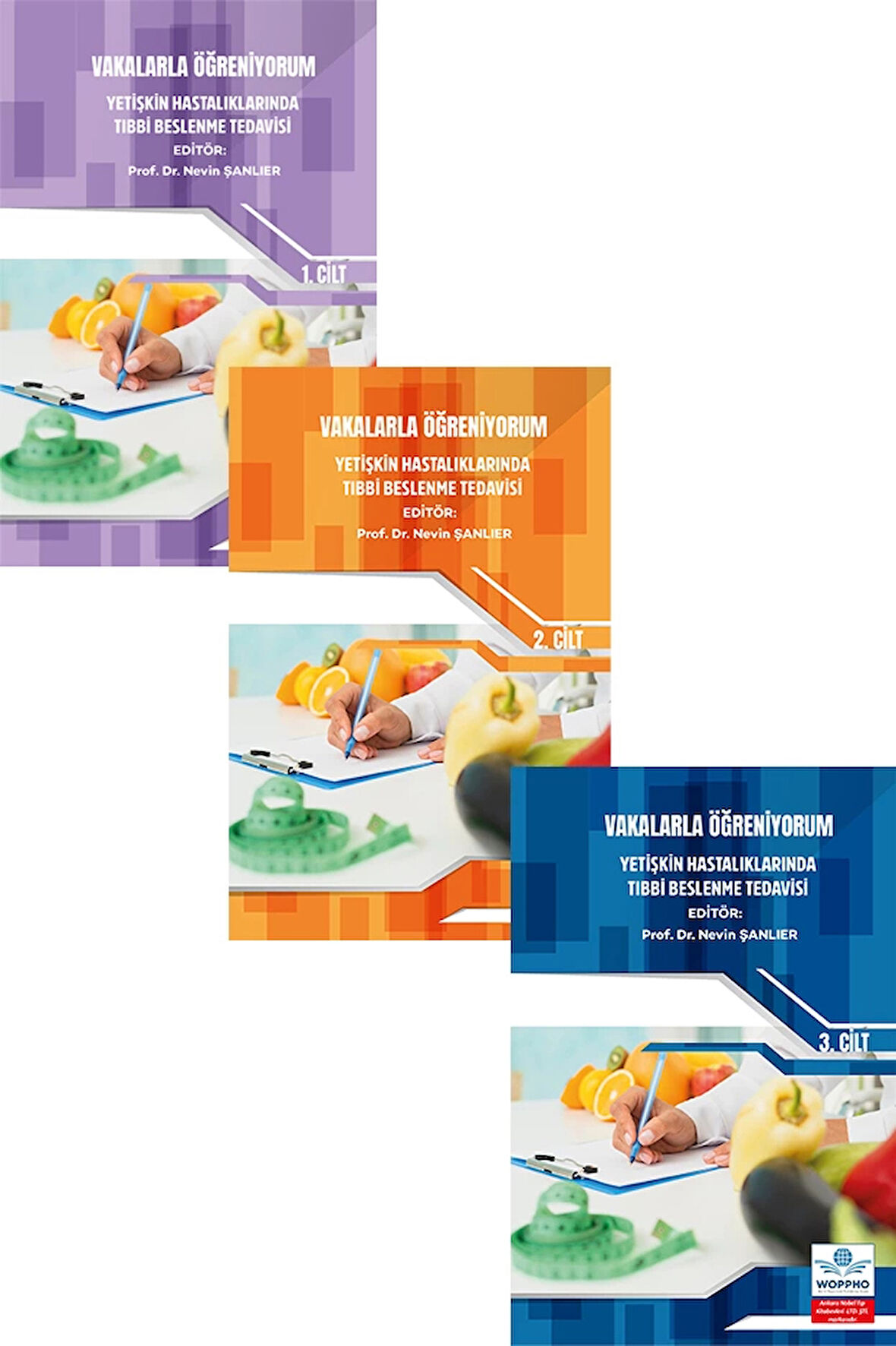 Vakalarla Öğreniyorum: Yetişkin Hastalıklarında Tıbbi Beslenme Tedavisi Seti 3 KİTAP