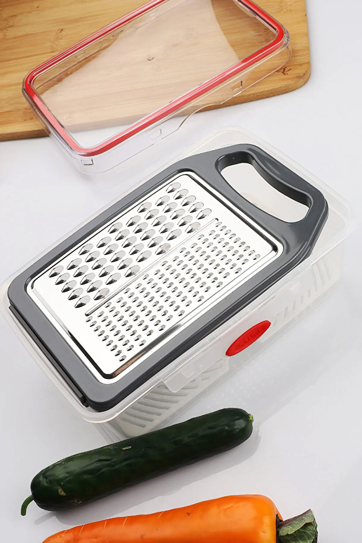 Saklama Kaplı Kilit Sistemli Çift Bıçaklı Rende