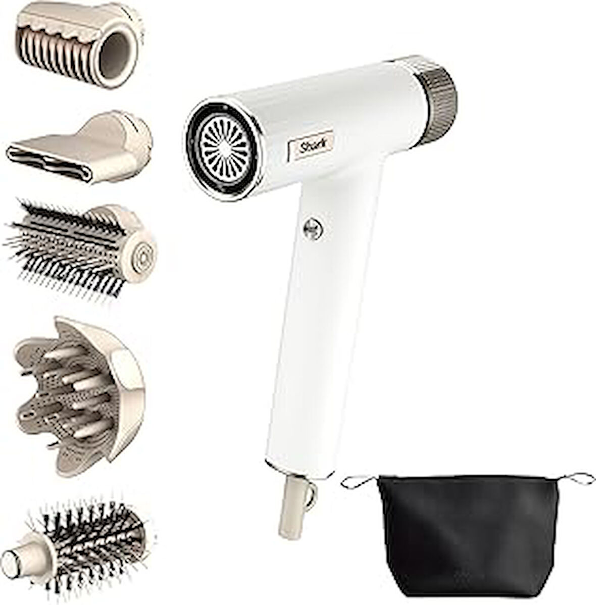 Shark SpeedStyle 5-in-1 Air Saç Kurutma ve Şekillendirme Sistemi+Seyahat Çantası - HD352EU