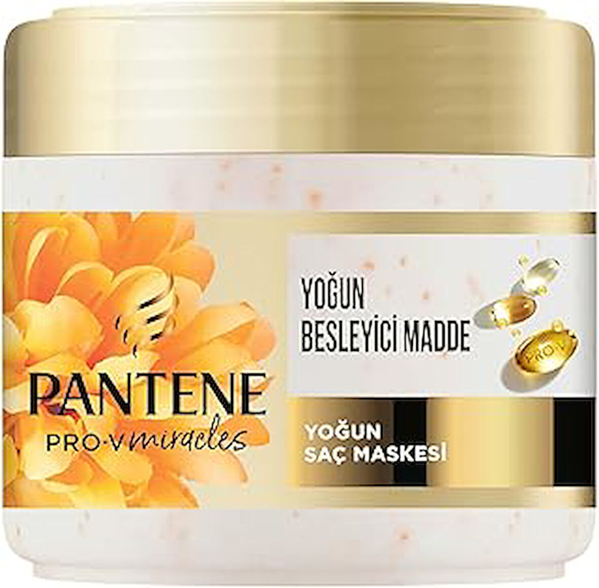 PANTENE PRO-V Miracles Frizz No More Elektriklenme Karşıtı Maske Kuru ve Kıvırcık Saçlar İçin 300 ml