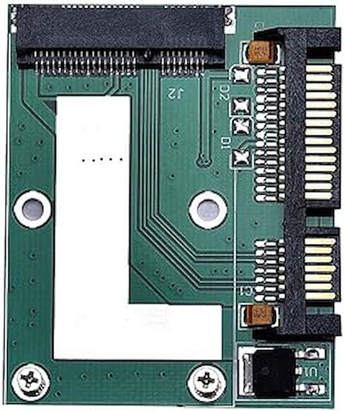 Alfais 5137 mSATA Ssd To Sata Çevirici Dönüştürücü Adaptör