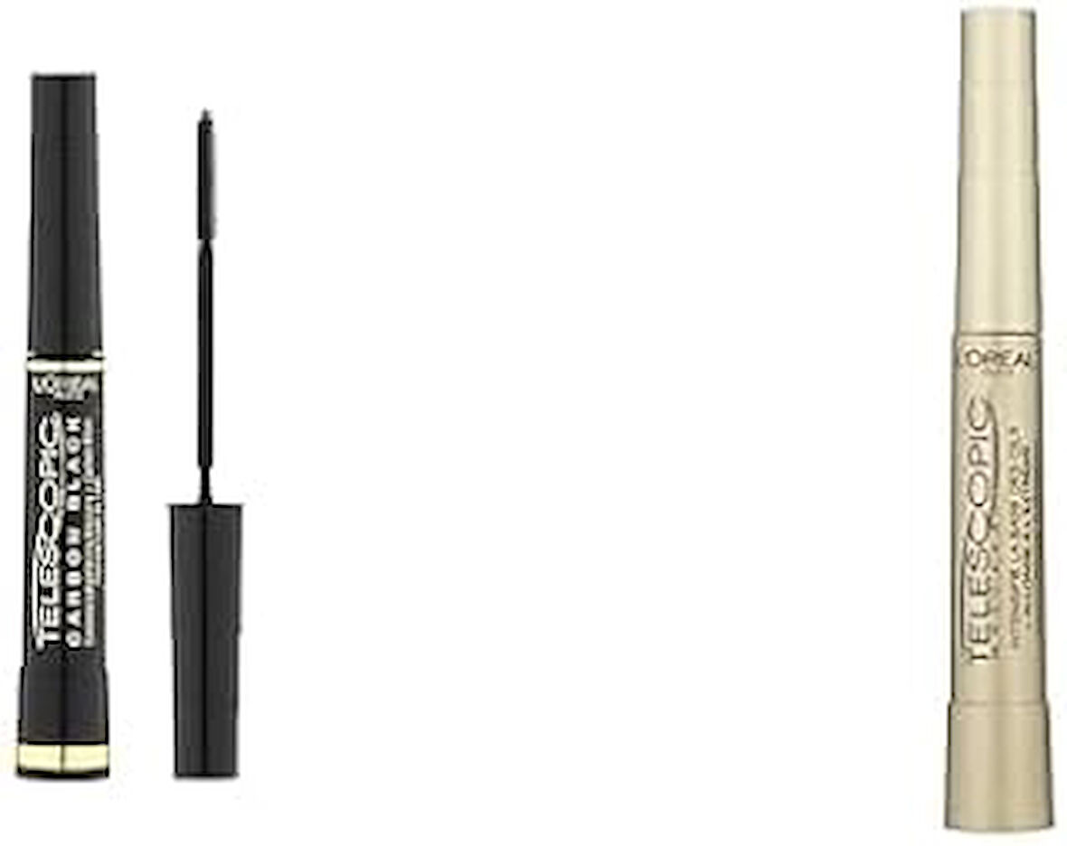 L’Oréal Paris Telescopic Carbon Black Maskara - Siyah & Telescopic Gold Siyah Maskara