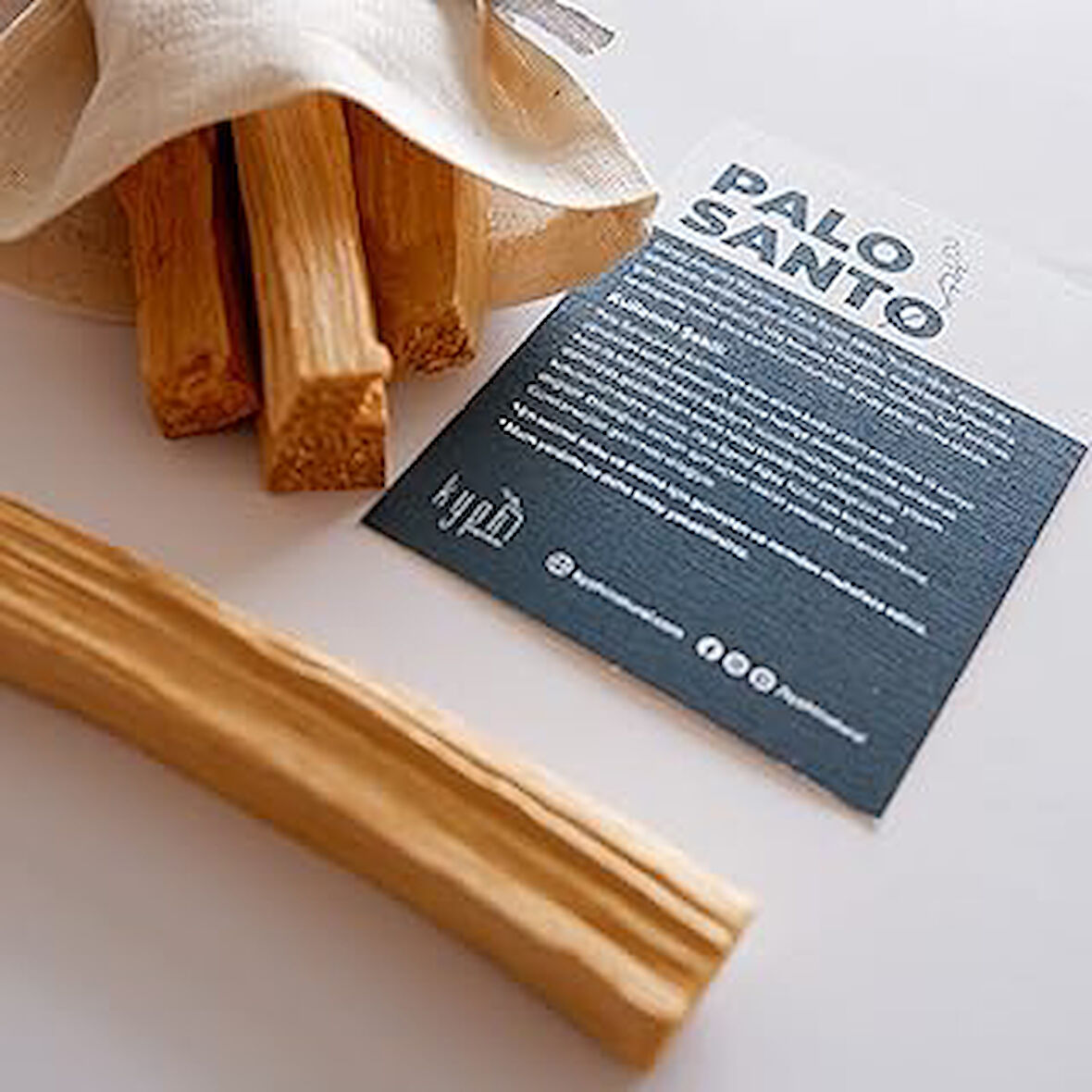 Kyphi Natural Palo Santo Ağaç Tütsü