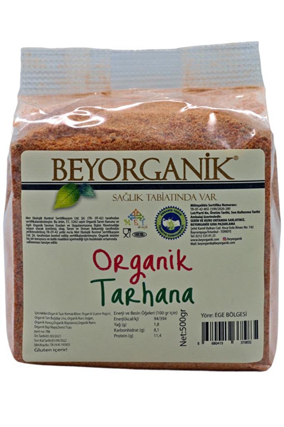 Beyorganik Tarhana 500gr