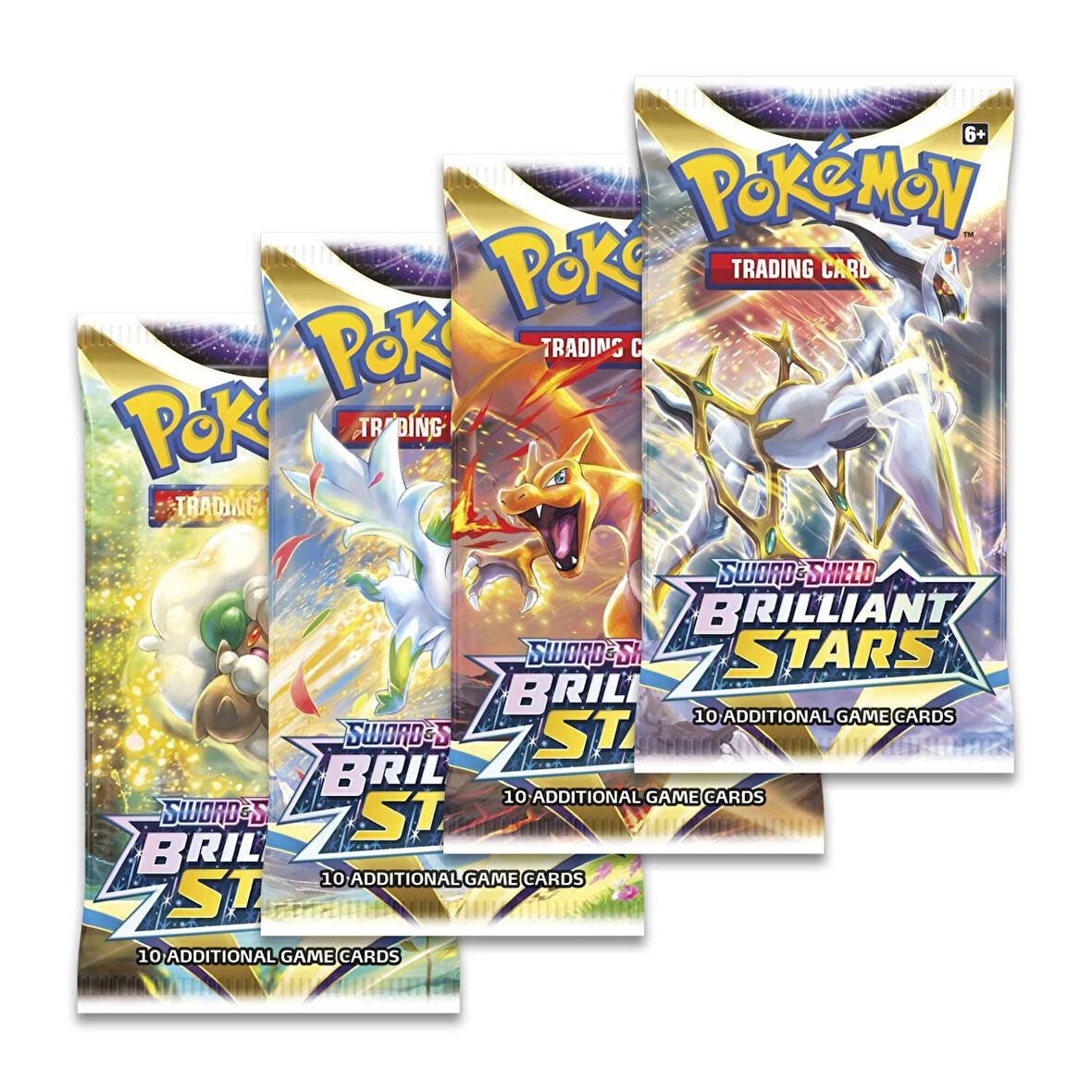 Sword & Shield TCG Pokemon Booster Kartı ( 4 Adet Paket)
