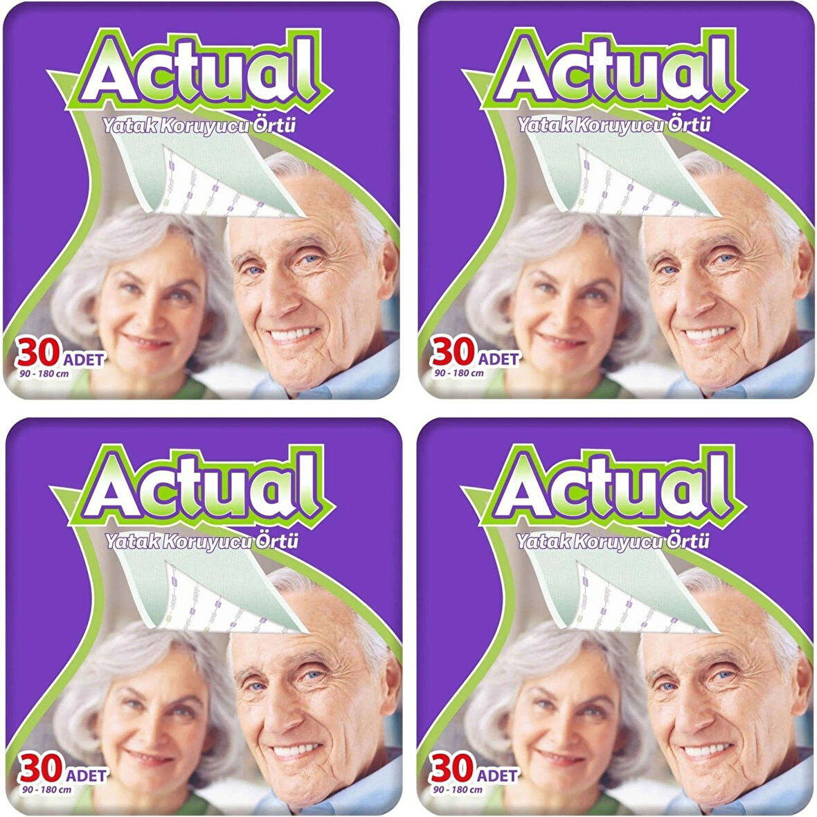 Actual Yatak Koruyucu Örtü 90X180 cm 120 Adet