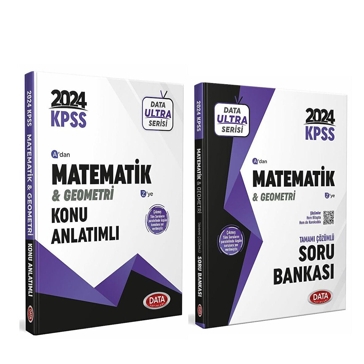 Data Yayınları 2024 KPSS Matematik Konu ve Soru Seti 2 Kitap