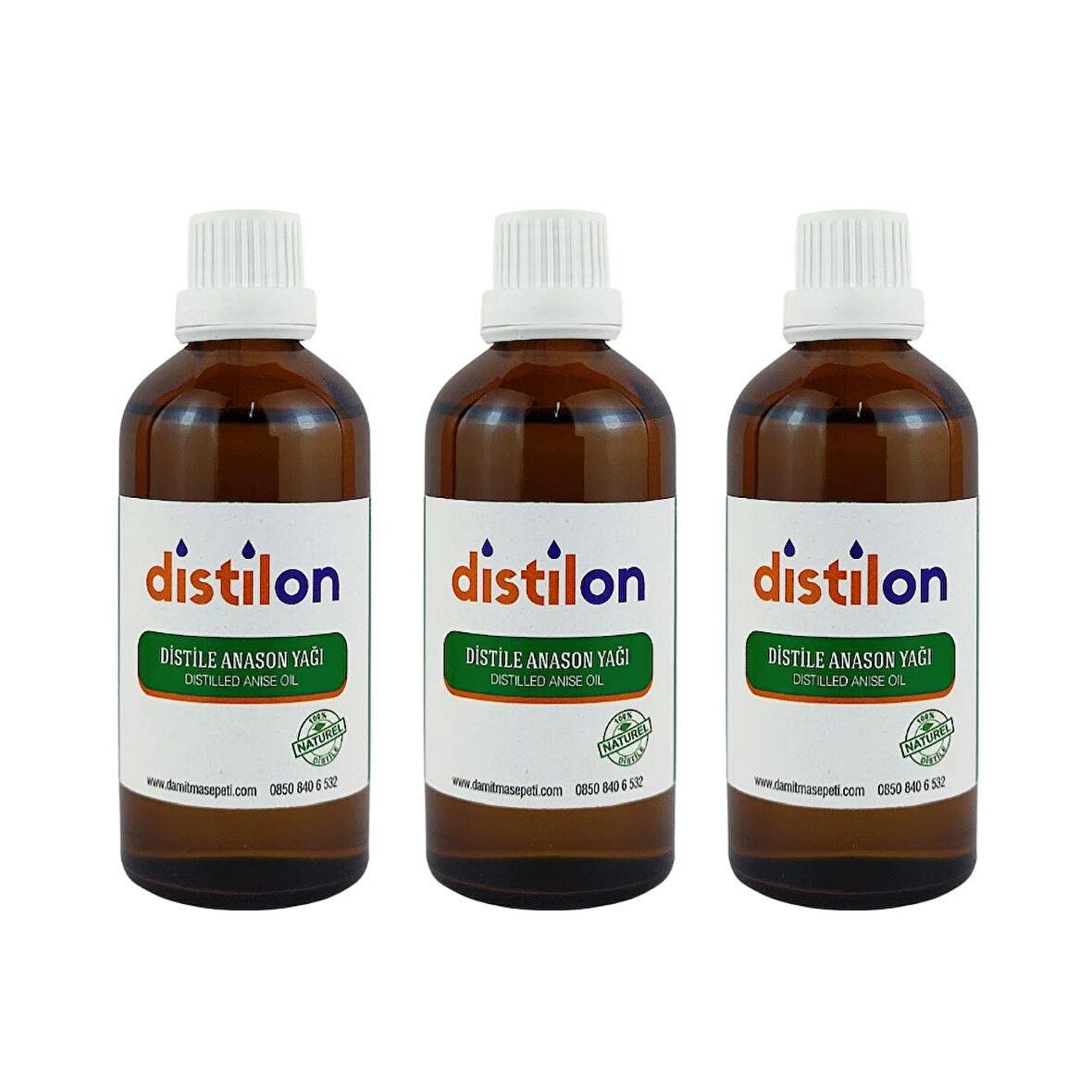 Distilon Distile Anason Yağı 100 ML x 3 ADET