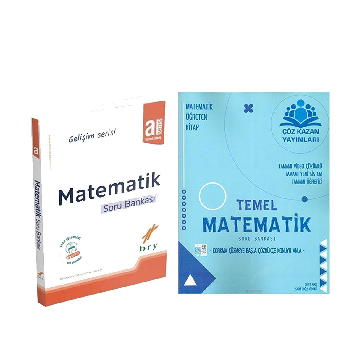 Çöz Kazan TYT Matematik ve Birey Gelişim Matematik A Soru Bankası 2 Kitap Set