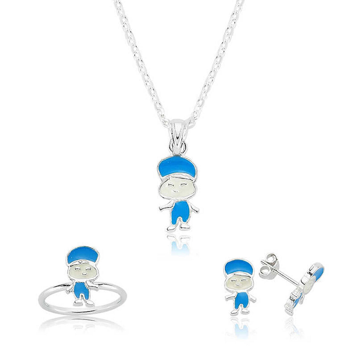 Silverlina Gümüş Pepee Çocuk Set
