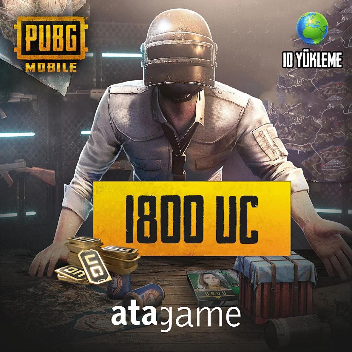 PUBG Mobile 1800 UC - Global ID