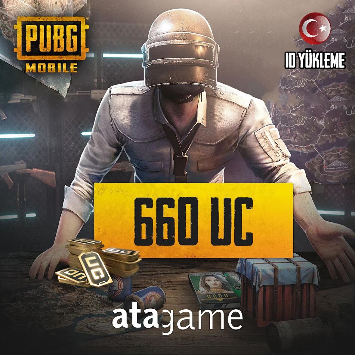 PUBG Mobile 660 UC - TR ID