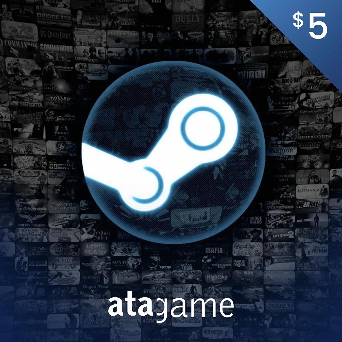 5 USD Steam Cüzdan Kodu