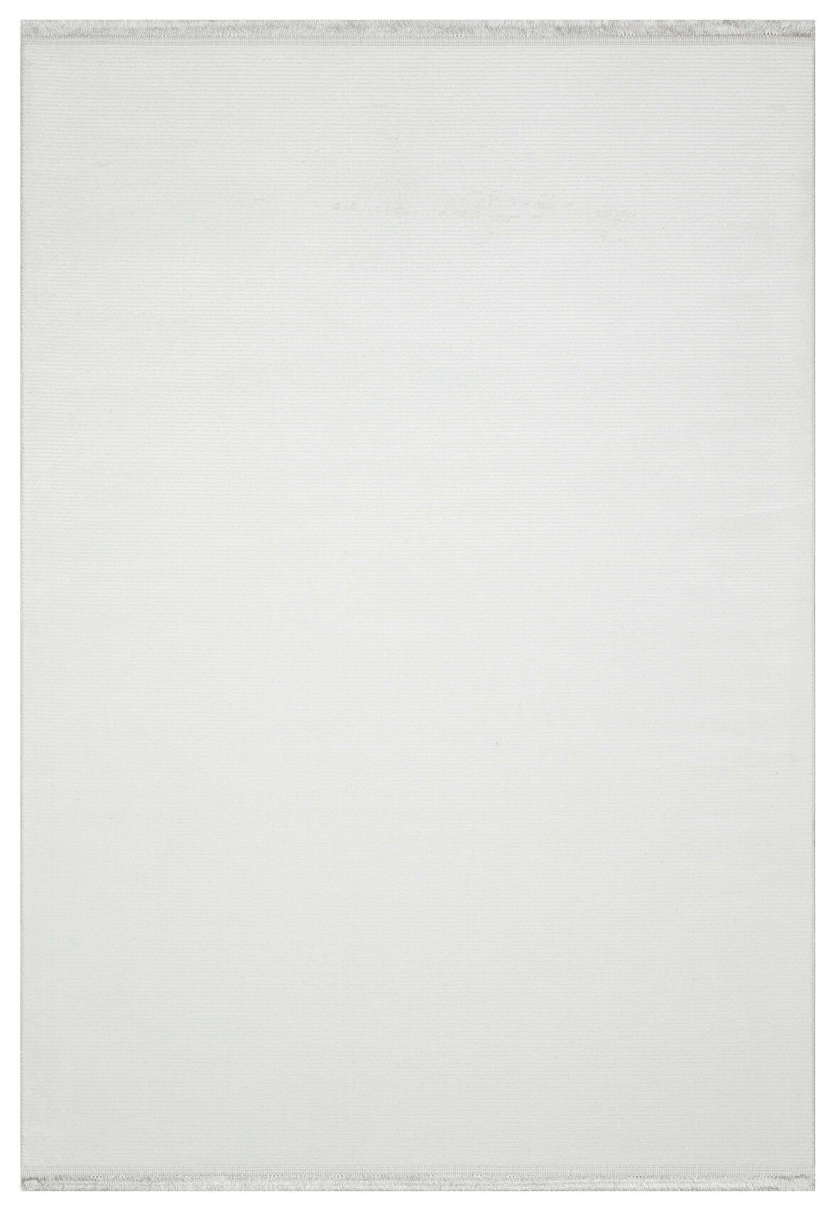 GENOA-59-G Yumuşak Sık Dokuma Modern Salon Koridor Halısı-BEYAZ