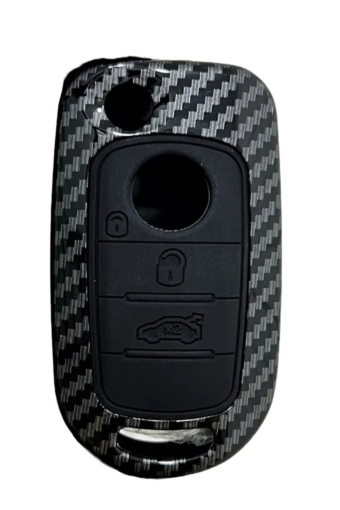 Fiat Egea 500x Sustalı Karbon Anahtar Koruma Kılıfı ve Tuş Koruması 2.Resime Bakınız Lütfen