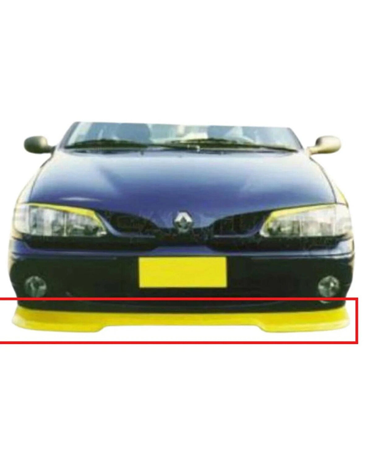 MEGANE 1 ÖN TAMPON EKİ (( BOYASIZ ))