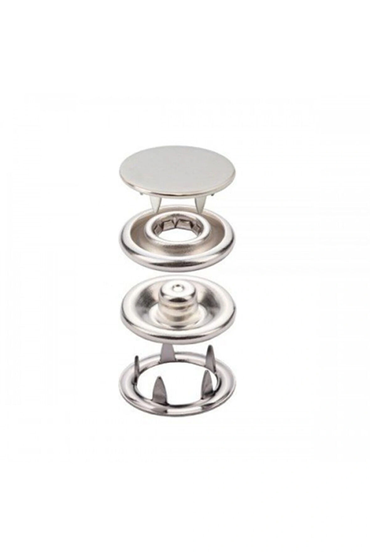 9.5mm Kapaklı Bebe Çıtçıt 100 Adet