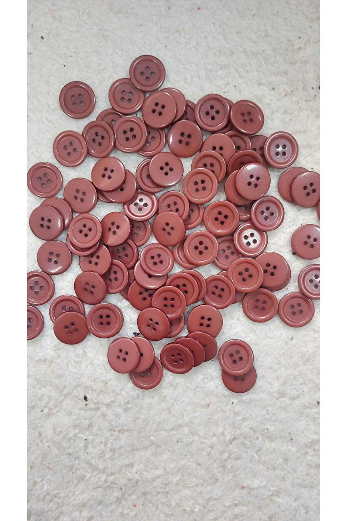 KAHVERENGİ  TRENÇKOT DÜĞMESİ. 20MM 32 BOY   20 ADET