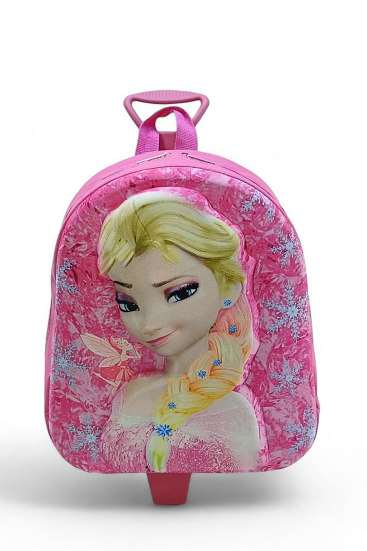 Anaokulu Çekçekli Sırt Çantası 3D Kabartmalı Kreş Kız Çocuk Çantası