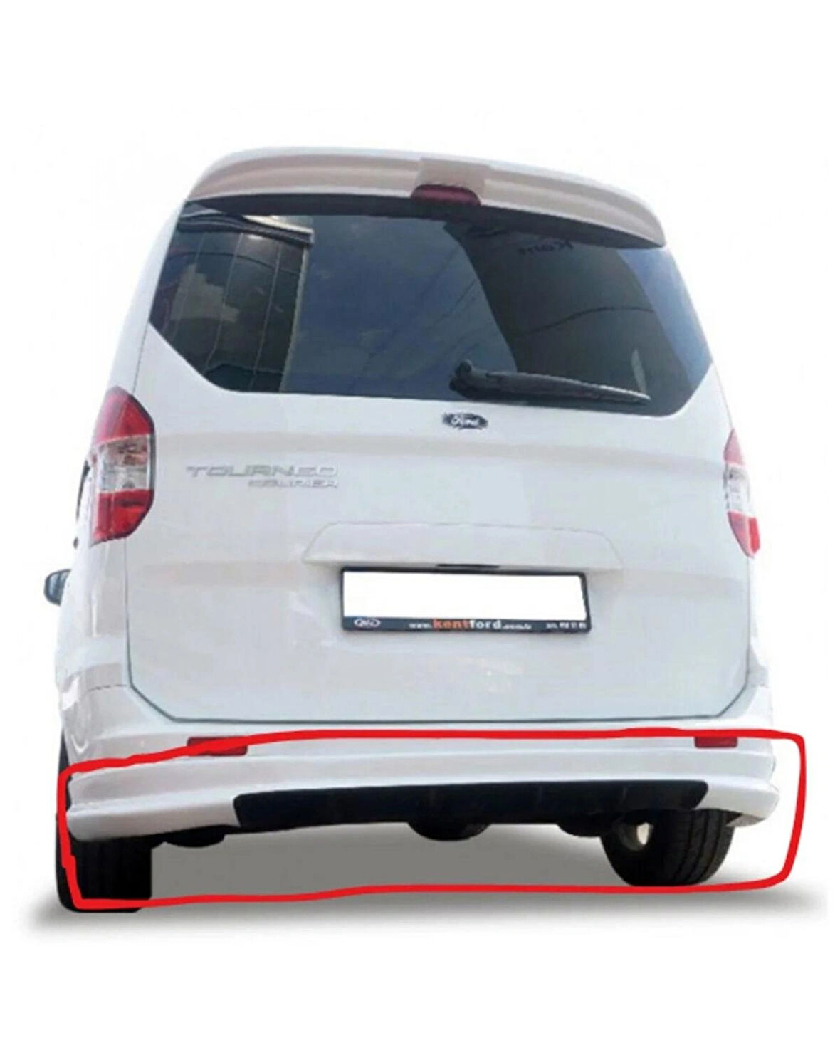  COURİER 2014-2021 PS MODEL ARKA TAMPON EKİ (( BOYASIZ ))