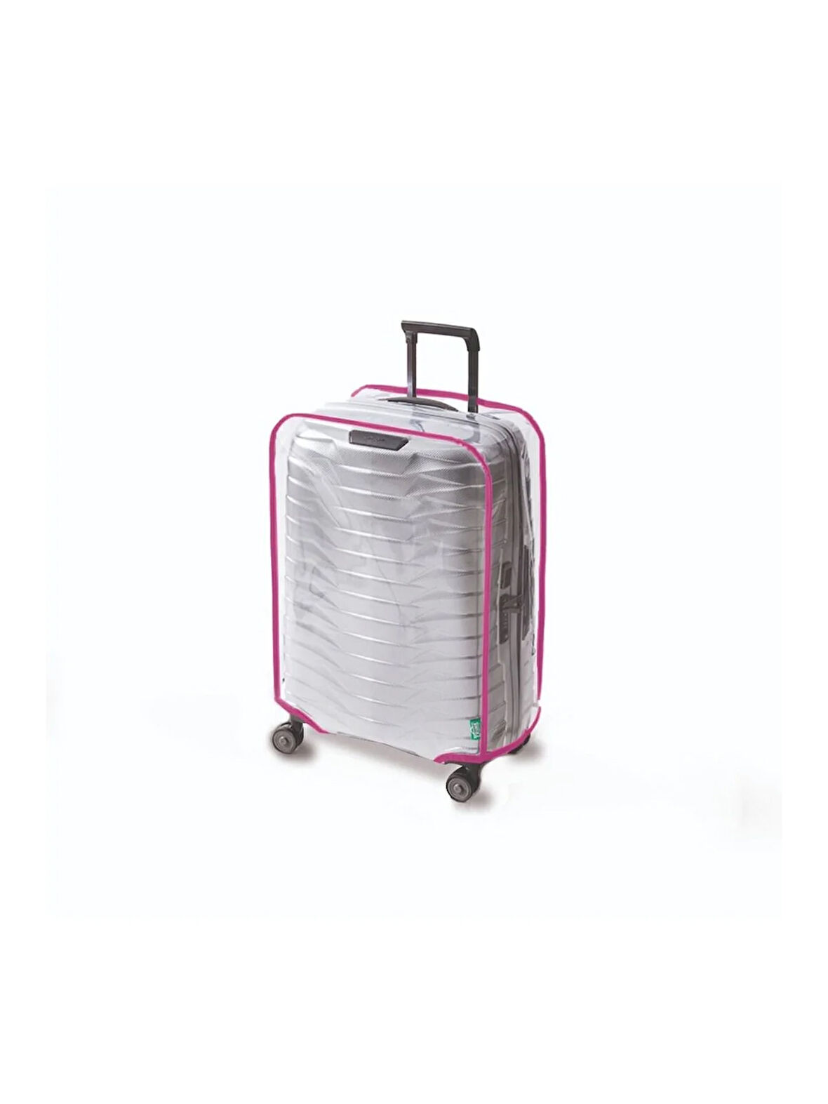 Şeffaf Valiz Kılıfı ve Bavul Koruyucu Renkli Biye