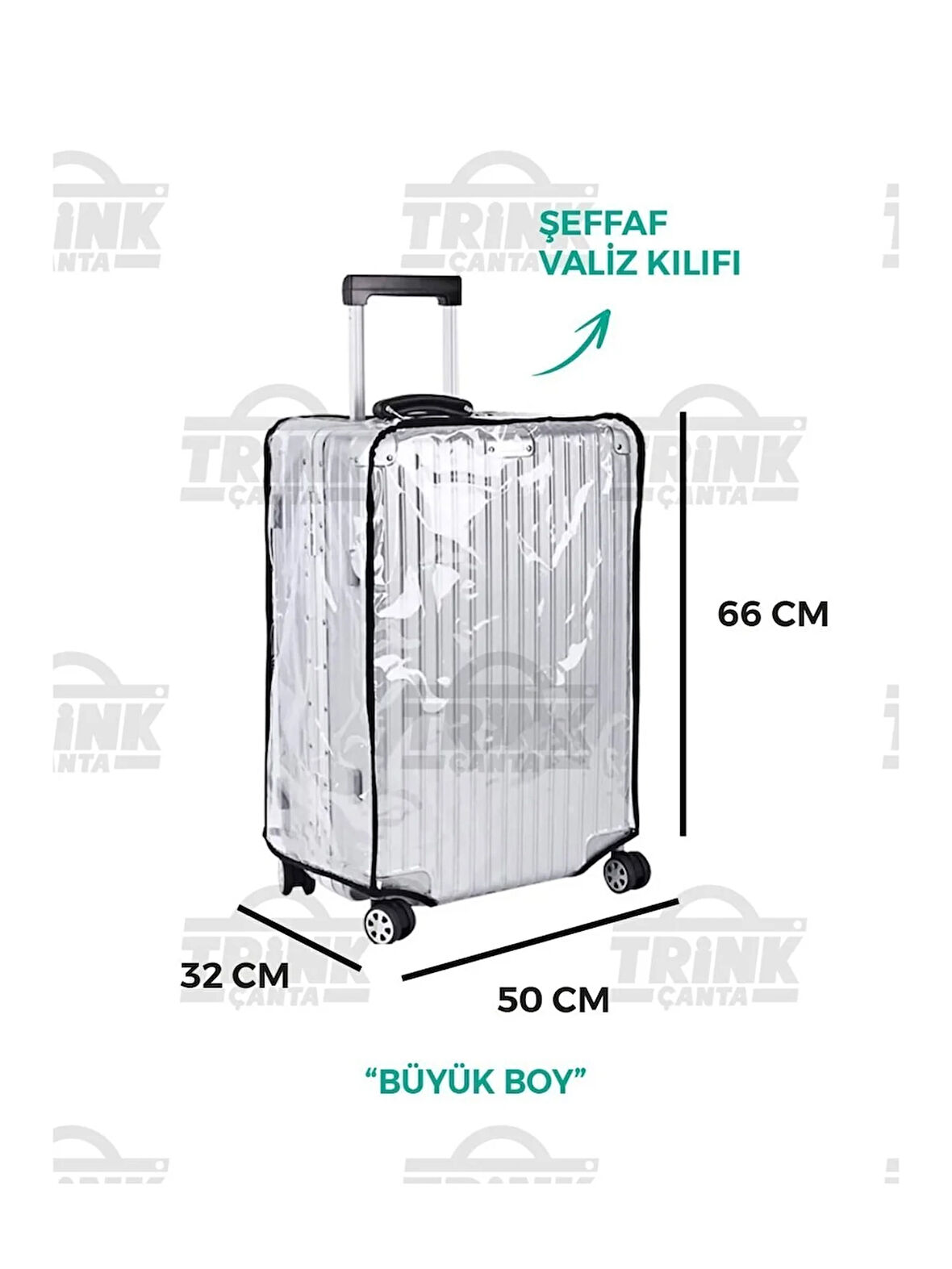 Şeffaf Bavul ve Valiz Kılıfı