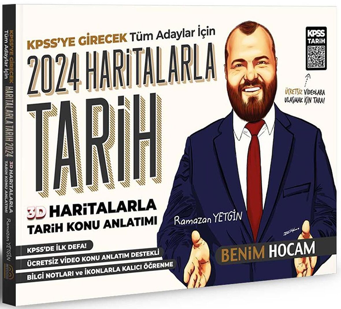 Benim Hocam 2024 KPSS 3D Haritalarla Tarih Konu Anlatımlı