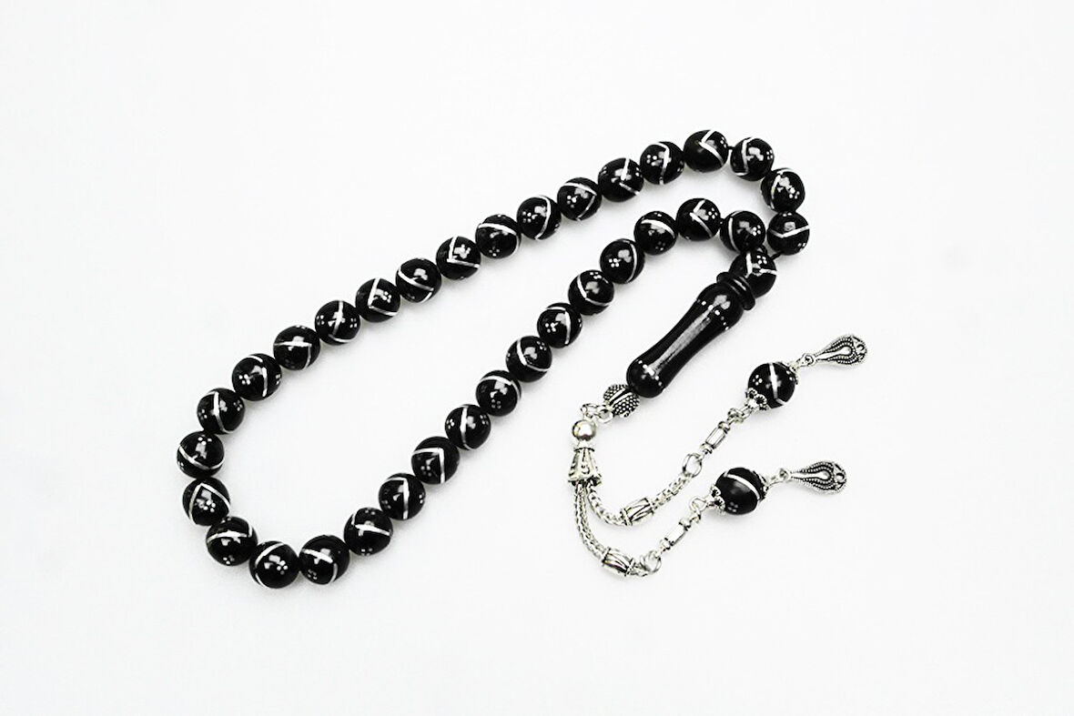 Tek Zikzak Dörtlü Bafon İşleme Tespih