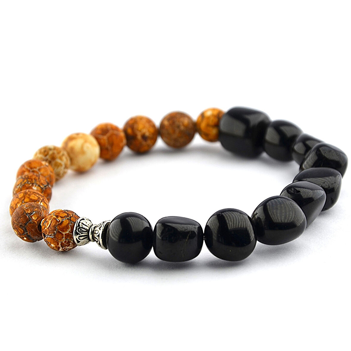 Tibet Akik Taşı ve Oltu Taşı Bileklik